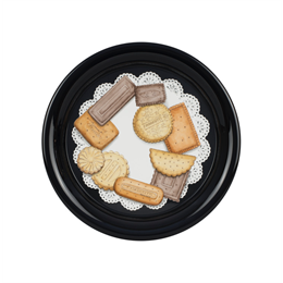 Fornasetti - Vassoio Metallo - diam. 40 cm. - Biscotti